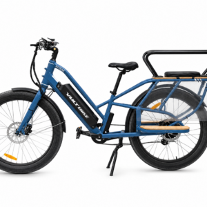 Volt Kodiak electric cargo bike with child passenger seat